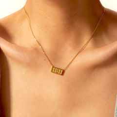 Collier numéro angélique 1111 – soristyle